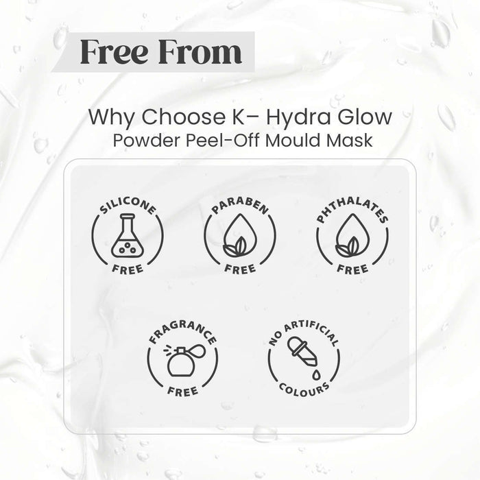 K-Hydra Glow Powder Peel Off Mould Mask | Collagen, Kakadu Plum & Ginseng