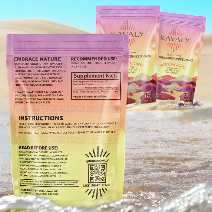 Kavaly Micronized - Kava Powered