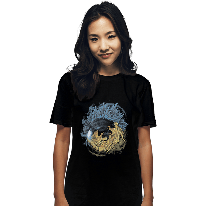 Shirts T-Shirts, Unisex / Small / Black King Of The Monsters