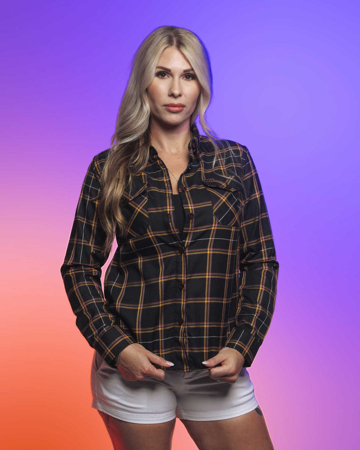 Kiss 'Destroyer' Women's Flannel