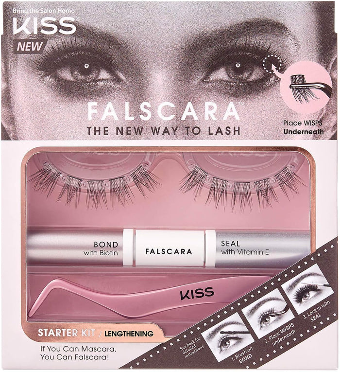 Kiss Falscara Eyelash, Starter Kit, Kfck01C