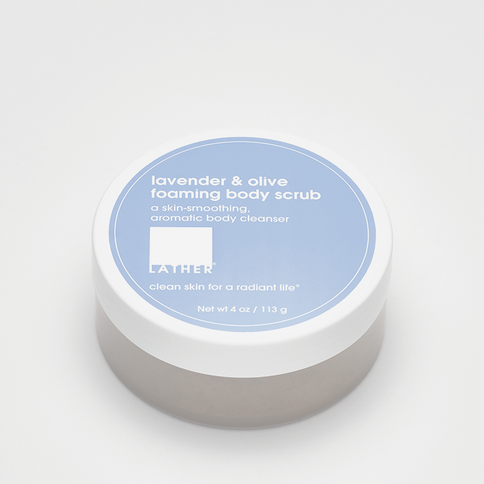 Lavender & Olive Foaming Body Scrub