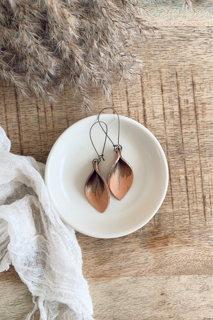 Branch-Collective-Leather-Leaf-Earrings