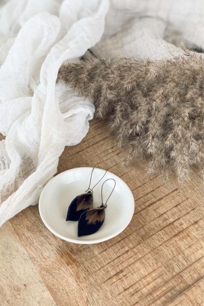 Branch-Collective-Leather-Leaf-Earrings