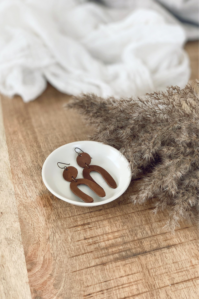 Leather Montpellier Earrings