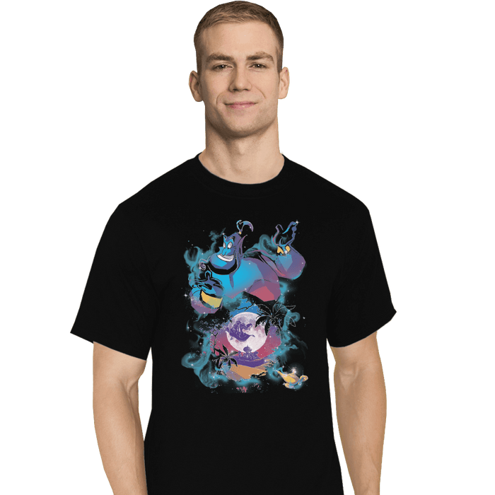 Shirts T-Shirts, Tall / Large / Black Legend Of The Lamp