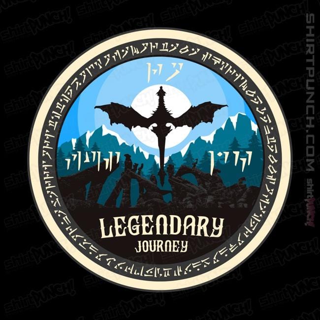 Shirts Magnets / 3"x3" / Black Legendary Journey