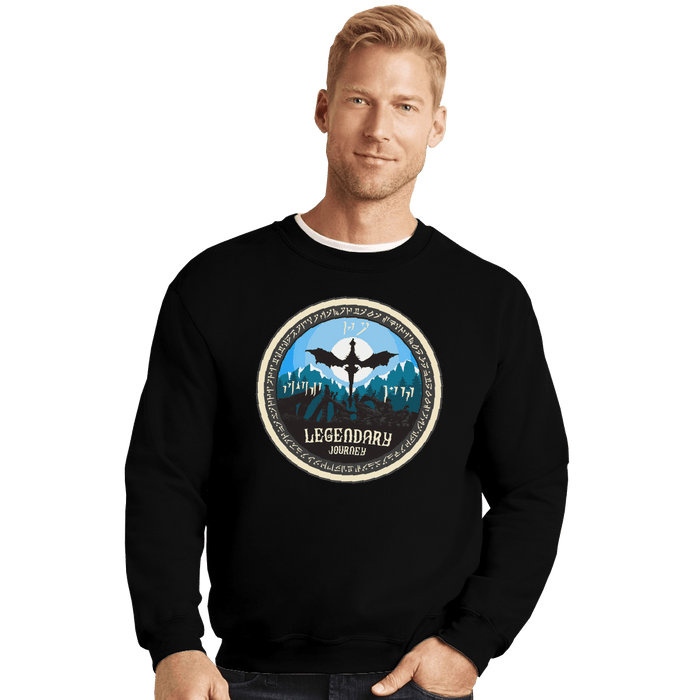 Crewneck Sweater, Unisex / Small / Black