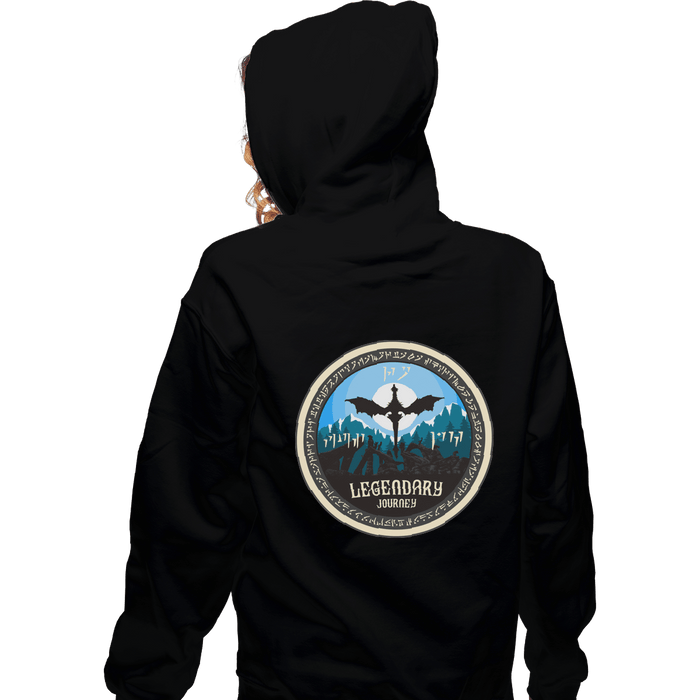 Zippered Hoodies, Unisex / Small / Black