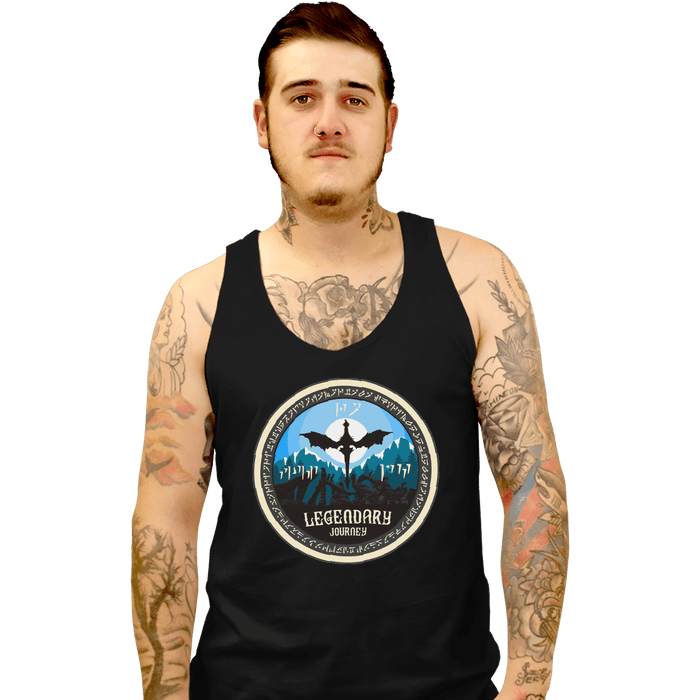 Tank Top, Unisex / Small / Black
