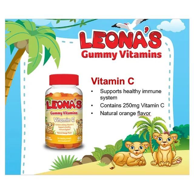 Leona's Gummy Vitamin C 60 Pieces - Makkah Pharmacy