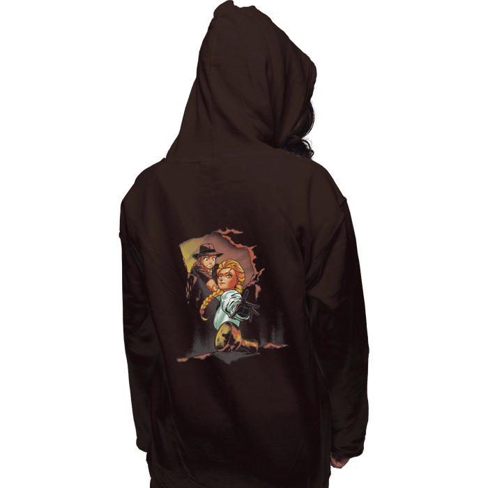 Zippered Hoodies, Unisex / Small / Dark Chocolate