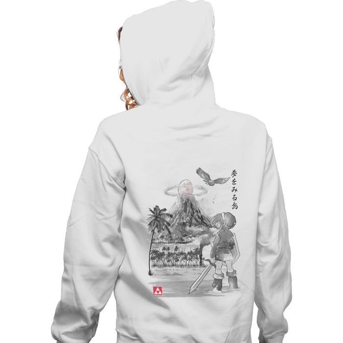 Zippered Hoodies, Unisex / Small / White