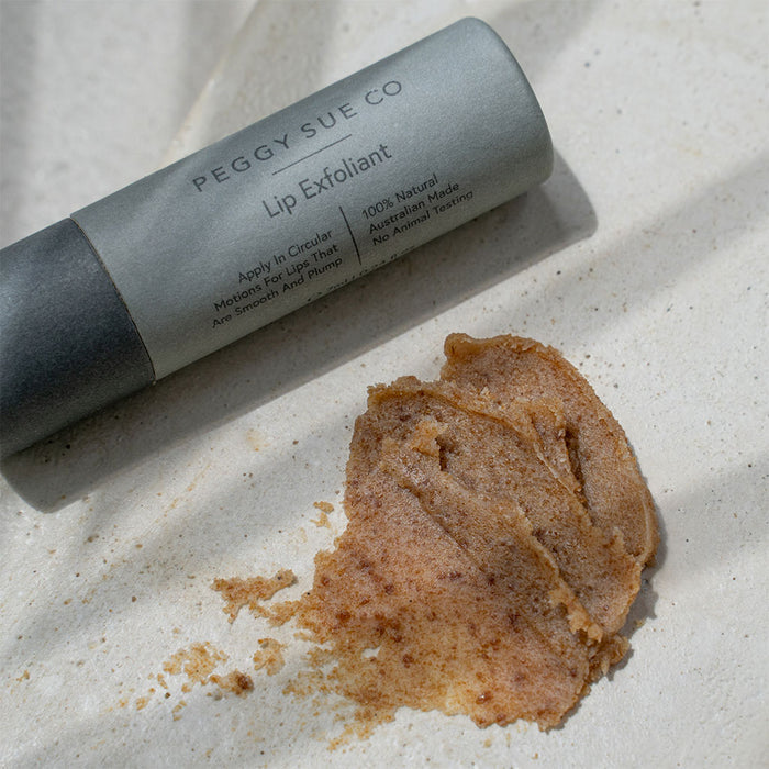 Peggy Sue Lip Exfoliant Nudie Glow Australia