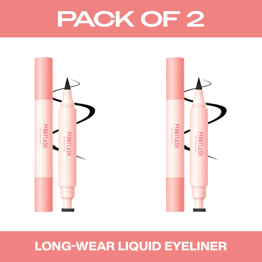 Long-Wear Liquid Stamp Eyeliner - Pack of 2