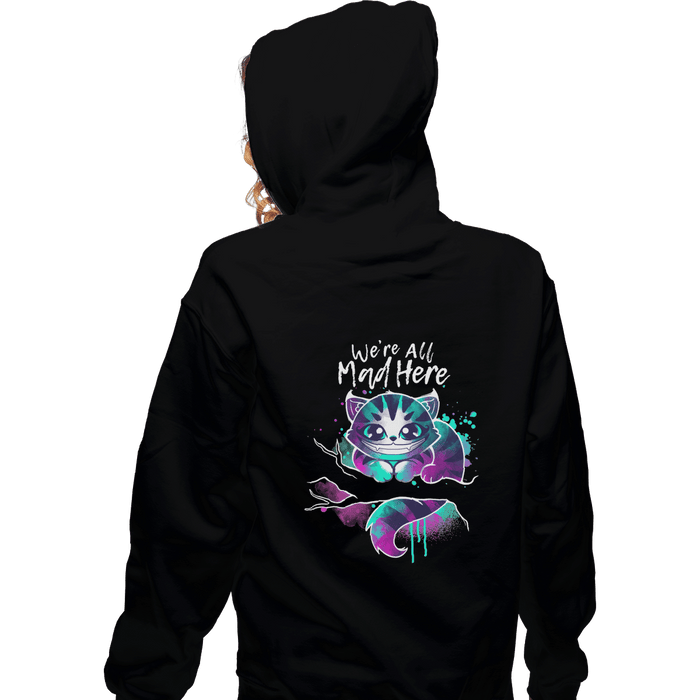 Zippered Hoodies, Unisex / Small / Black