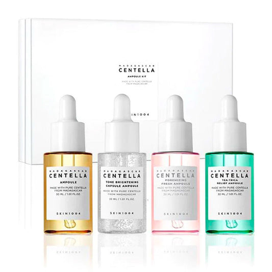 SKIN1004 Madagascar Centella Ampoule Kit (Mini 4 Ampoules) Nudie Glow Australia