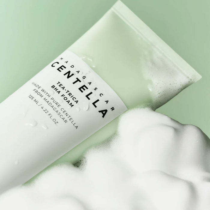 SKIN1004 Madagascar Centella Tea-trica BHA Foam Nudie Glow Australia