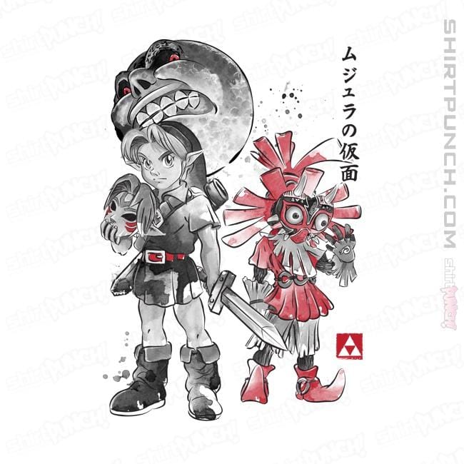 Shirts Magnets / 3"x3" / White Majora's Sumi-e