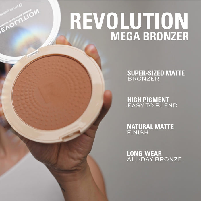 Makeup Revolution Mega Bronzer 02 - Warm