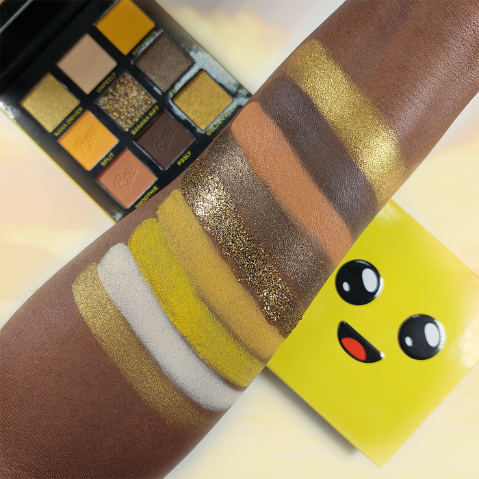 Makeup Revolution X Fortnite Peely 9 Pan Eye Shadow Palette