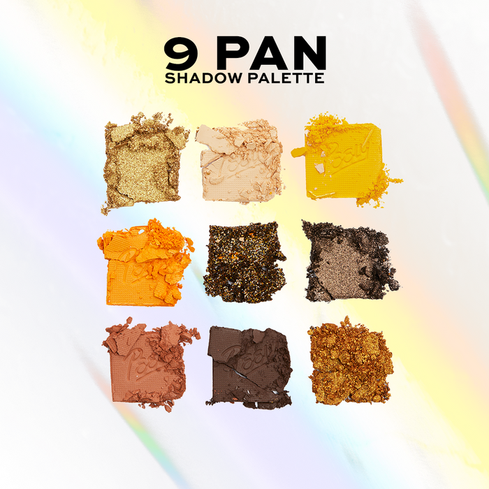 Makeup Revolution X Fortnite Peely 9 Pan Eye Shadow Palette