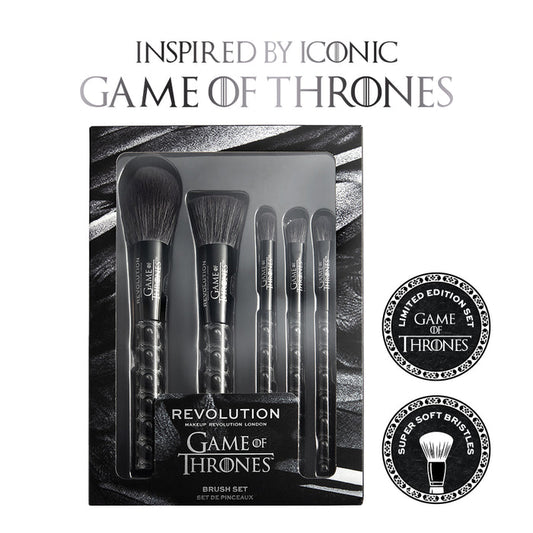 Makeup Revolution X Game of Thrones 3 Eyed Raven Brush Set