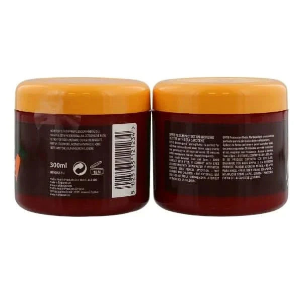 Malibu SPF 15 Bronzing Butter with Carotene 300ml