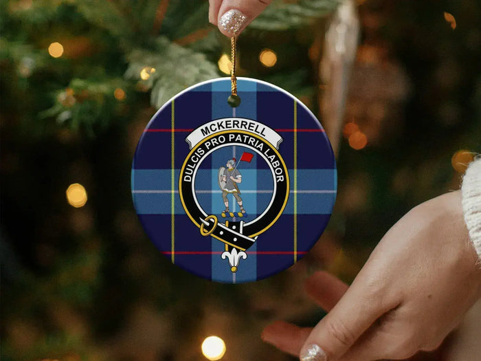 McKerrell Dulcis Pro Patria Labor Christmas ornament