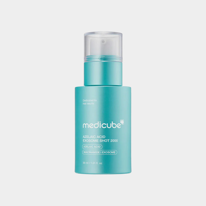 medicube Azelaic Acid Exosome Shot clarifying treatment for redness and acne-prone skin