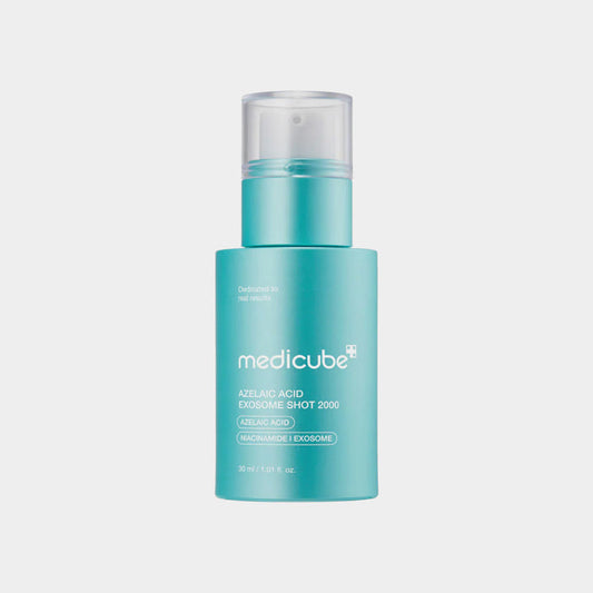 medicube Azelaic Acid Exosome Shot clarifying treatment for redness and acne-prone skin