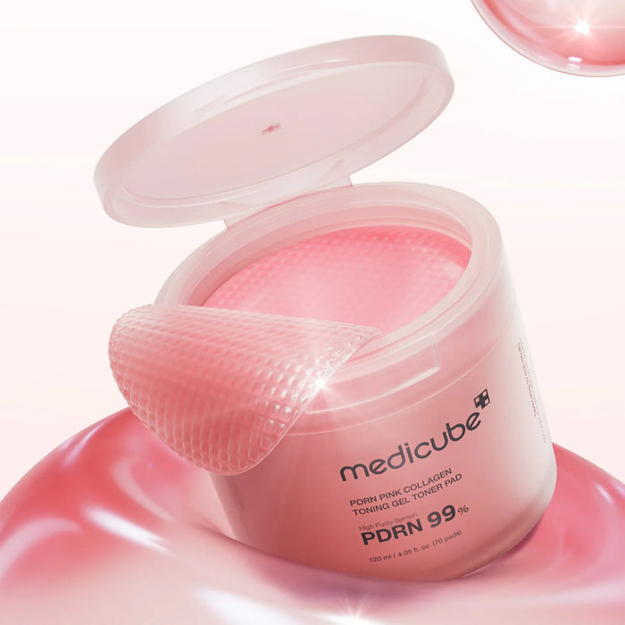 Medicube Pdrn Pink Toning Gel Toner Pad (70Ea)