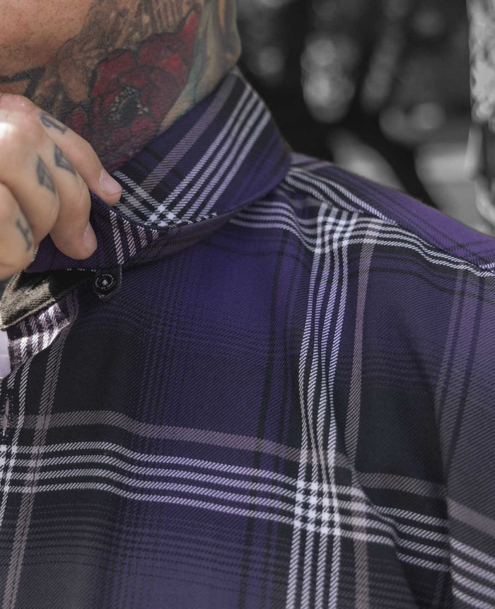 Menace Shortie Short Sleeve Flannel