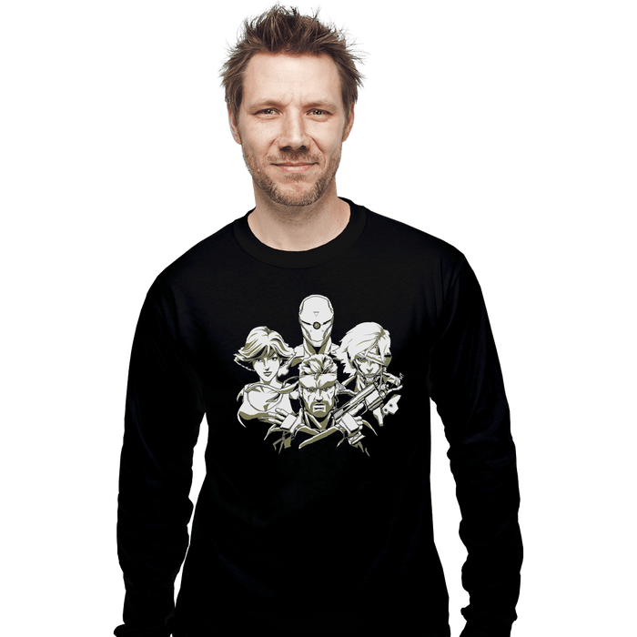 Long Sleeve Shirts, Unisex / Small / Black