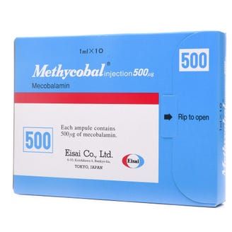 Methycobal Injection 500mcg Ampoules, 10 Pieces