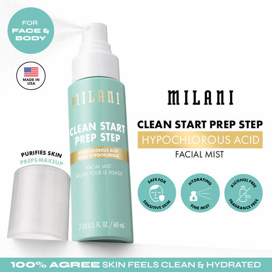Milani Clean Start Prep Step Facial Mist