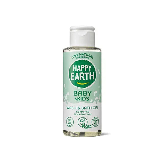 Mini Set Baby & Kids Shampoo & Wasgel 100 ml Happy Earth