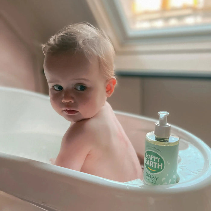 Mini Zeepvrije Was & Badgel Baby & Kids 100 ml Happy Earth