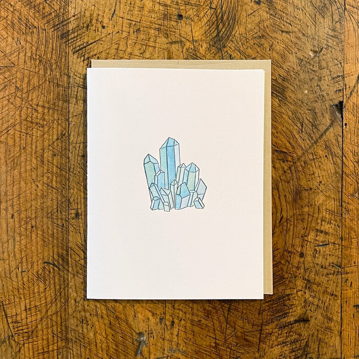 Minimal Adventure Letterpress Cards
