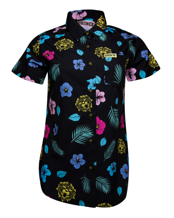Miss May I Women's Short Sleeve Party Shirt