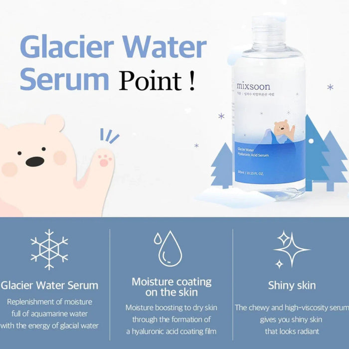 MIXSOONMixsoon Glacier Water Hyaluronic Acid Serum 300mlMood Arabia8809732910760