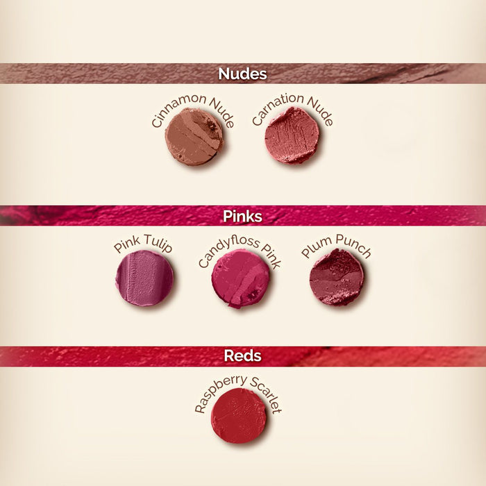 Moisture Matte Longstay Mini Lipstick- 0.7 g | Raspberry Scarlet
