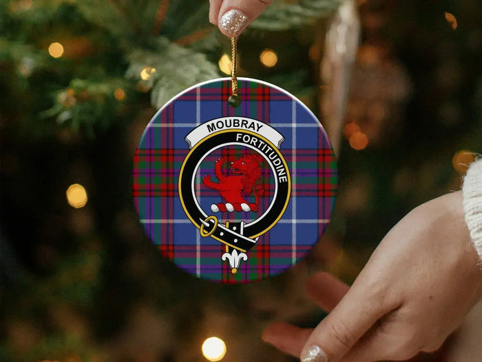 Scottish Plaid Moubray Fortitudine Ornament