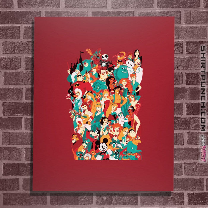 Posters / 4"x6" / Red