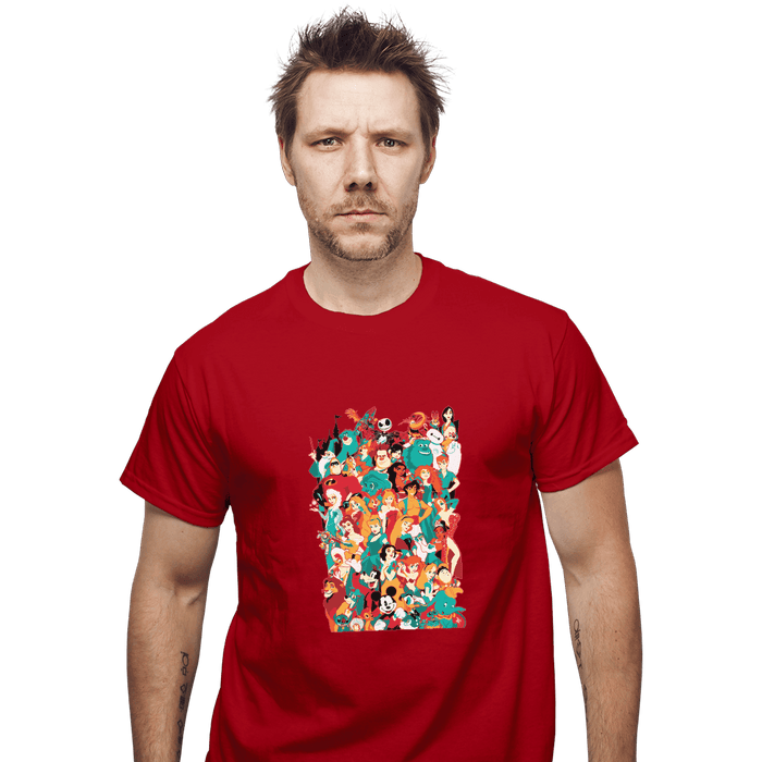 Shirts T-Shirts, Unisex / Small / Red Mouse House Heroes '19
