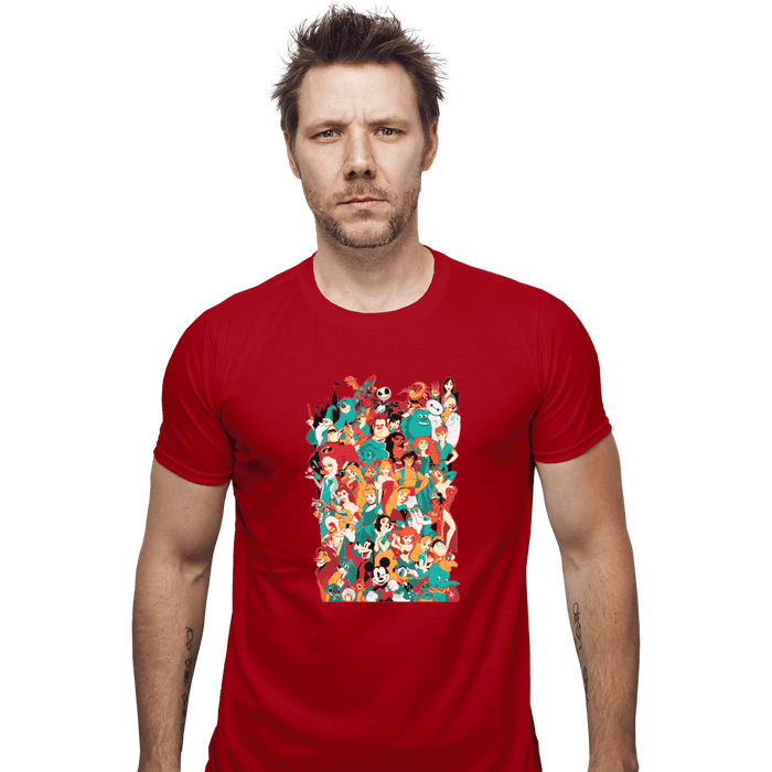 Shirts Fitted Shirts, Mens / Small / Red Mouse House Heroes '19