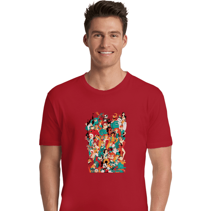 Premium Shirts, Unisex / Small / Red