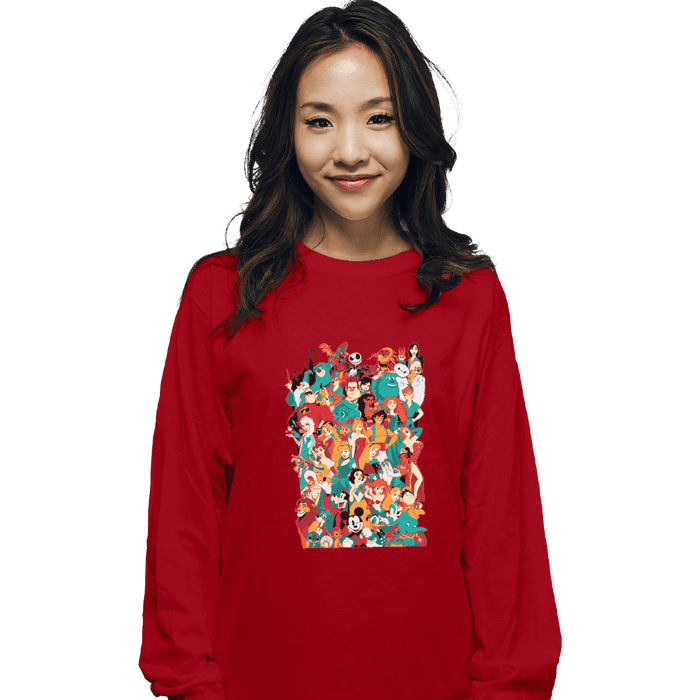 Long Sleeve Shirts, Unisex / Small / Red