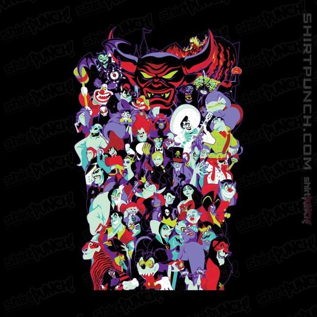 Shirts Magnets / 3"x3" / Black Mouse House Villains '19