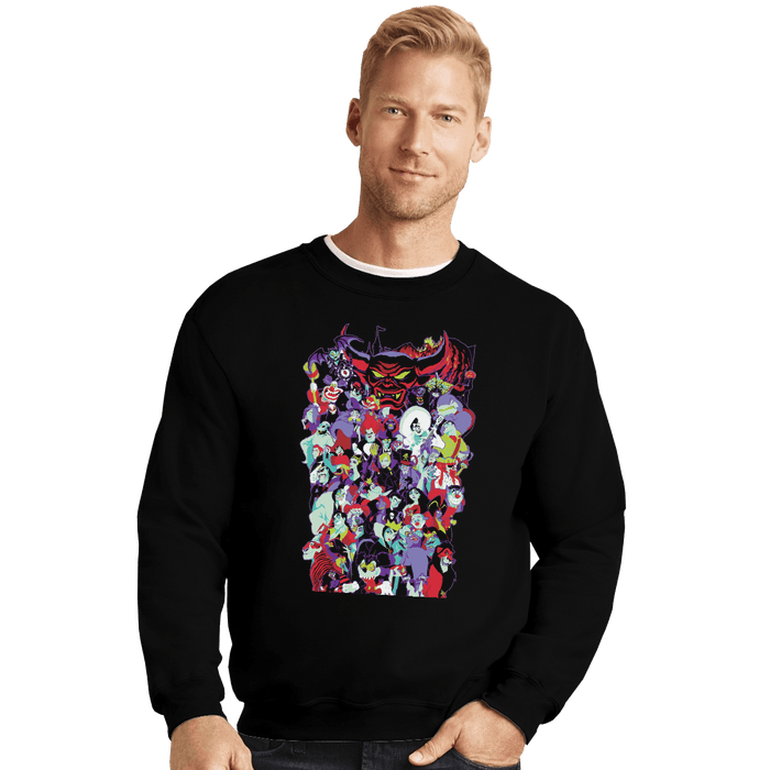 Crewneck Sweater, Unisex / Small / Black